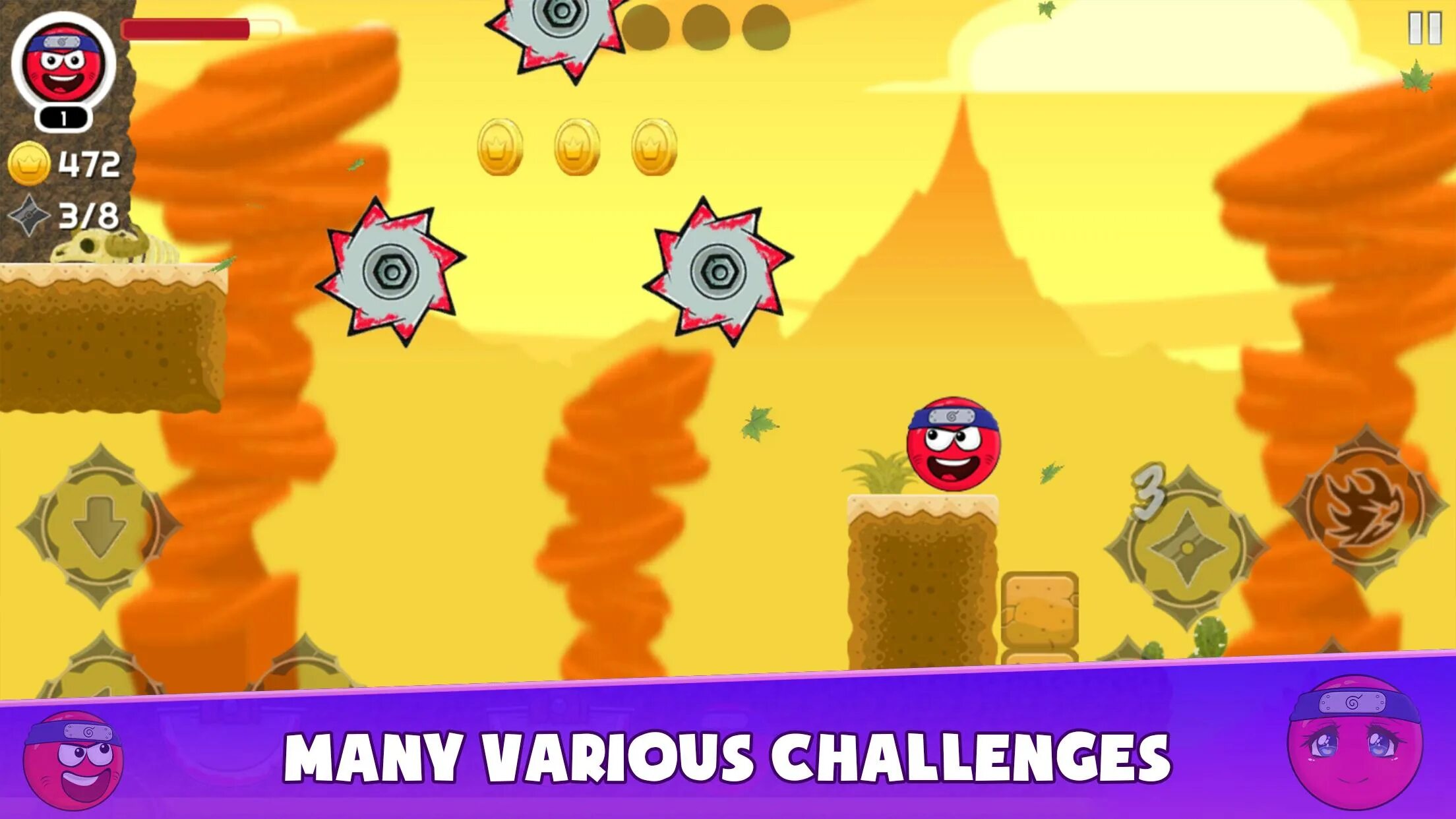 Red Hero 4 - Bounce Ball Adventure. Red Hero Ninja 4. Red Hero Ninja 4 играть без скачивания.