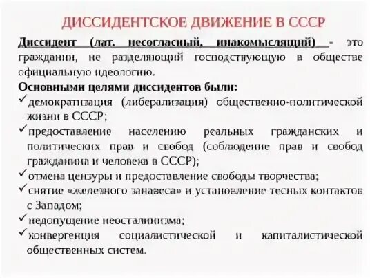 Основные этапы диссидентского движения в ссср. Диссидентское движение в СССР схема. Диссидентское движение в СССР таблица. Формы диссидентского движения. Диссидентское движение в СССР кратко.