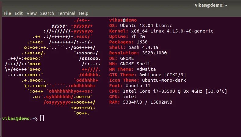 Mono linux. Screenfetch ubuntu. screenfetch linux. оболочки bash linux терминал. ubuntu unity 20.04.