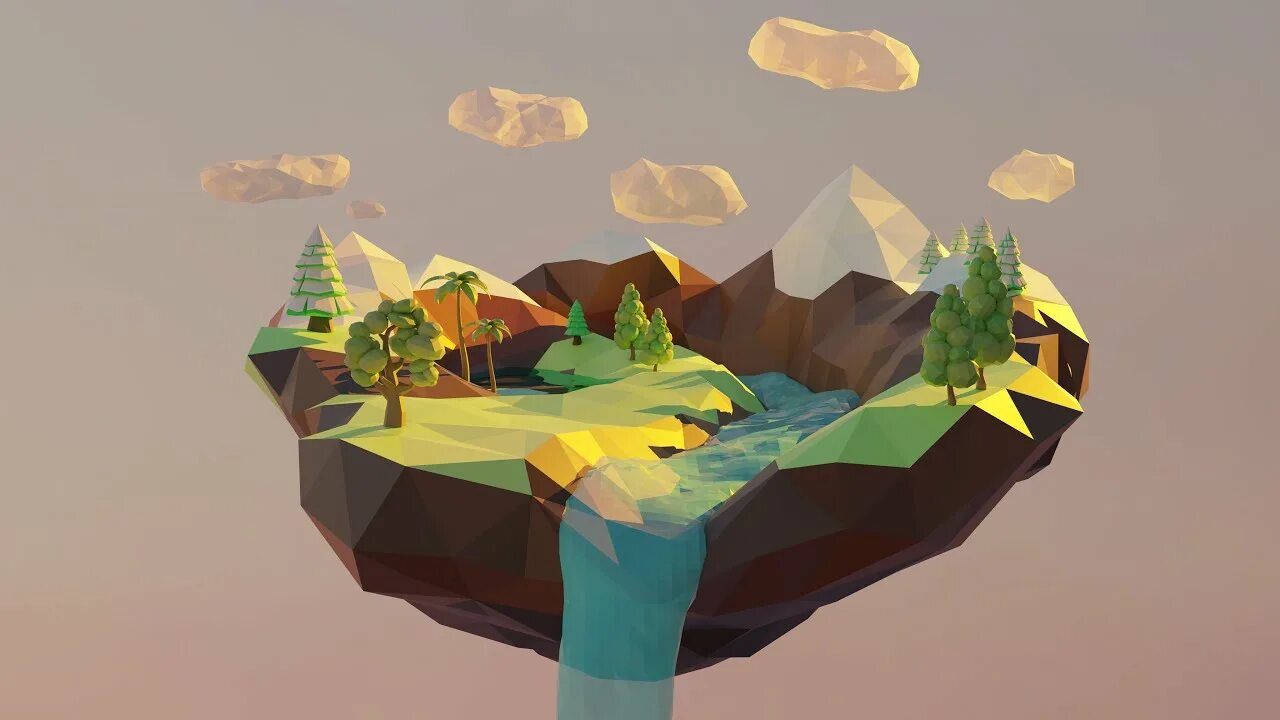 Blender background. Блендер 3д лоу поли. остров 3d blender. лоу поли остров. природа в блендер.