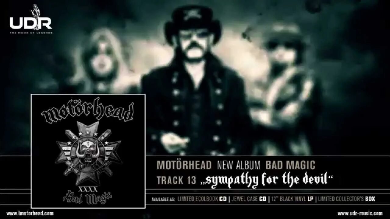 Sympathy for the devil the rolling. Motorhead Bad Magic 2015. Motorhead Bad Magic Cover. Motorhead Devils. Bad Magic Motörhead.