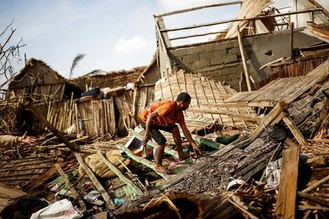 Batsirai is Madagascar's second destructive storm in two weeks, after Cyclone...