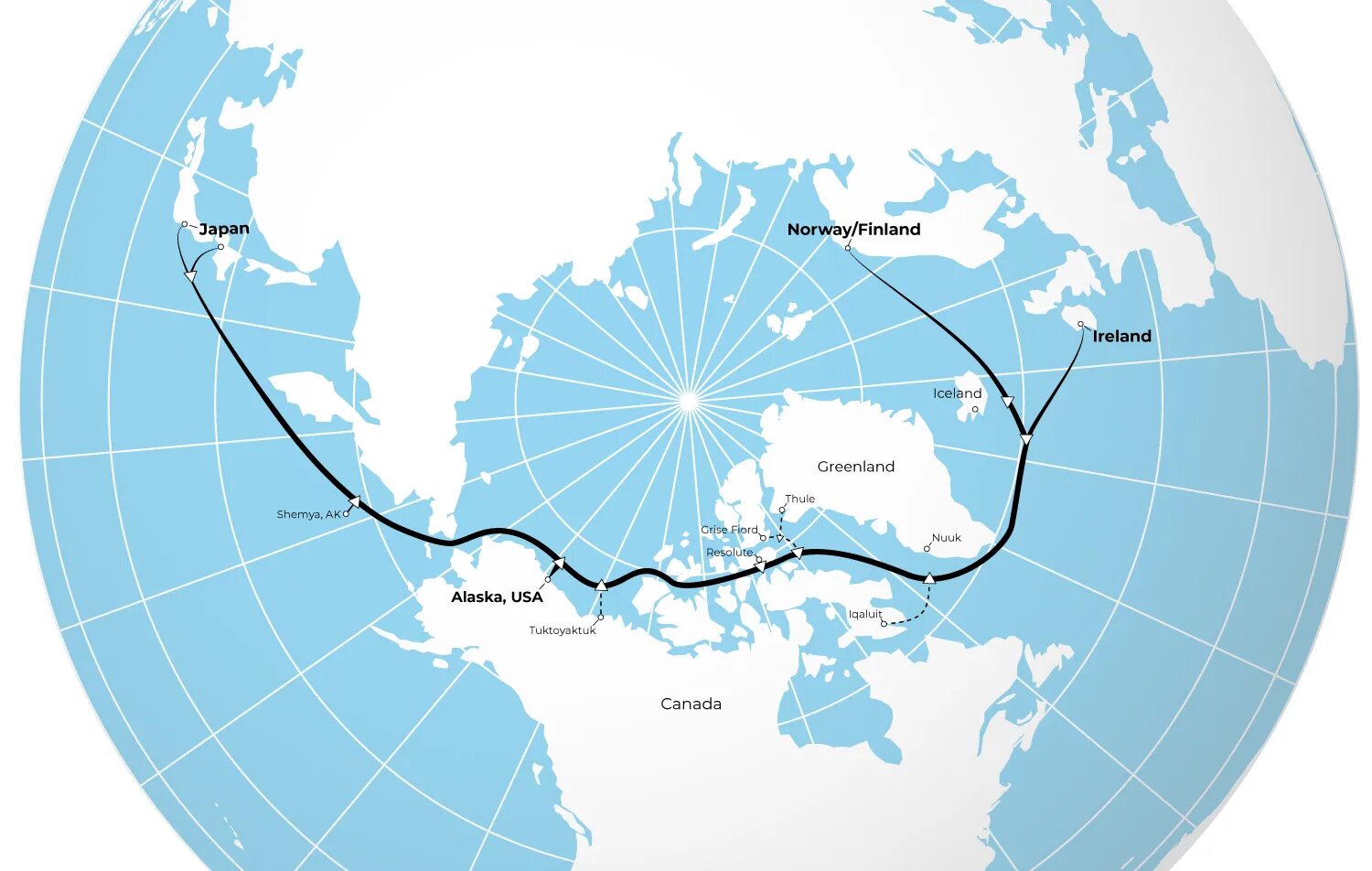 Арктический экспресс ВОЛС. Arctic Cables. Япония в Арктике. Инвестиции в Арктику. Further north