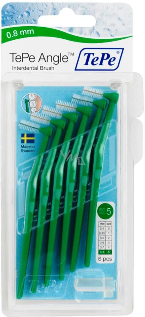 Tepe зубные ершики. Ершики tepe angle green 0.8 мм. epe межзубные ершики tepe angle угловые  размер 2 (0,5мм). tepe зубные ершики tepe original angle.