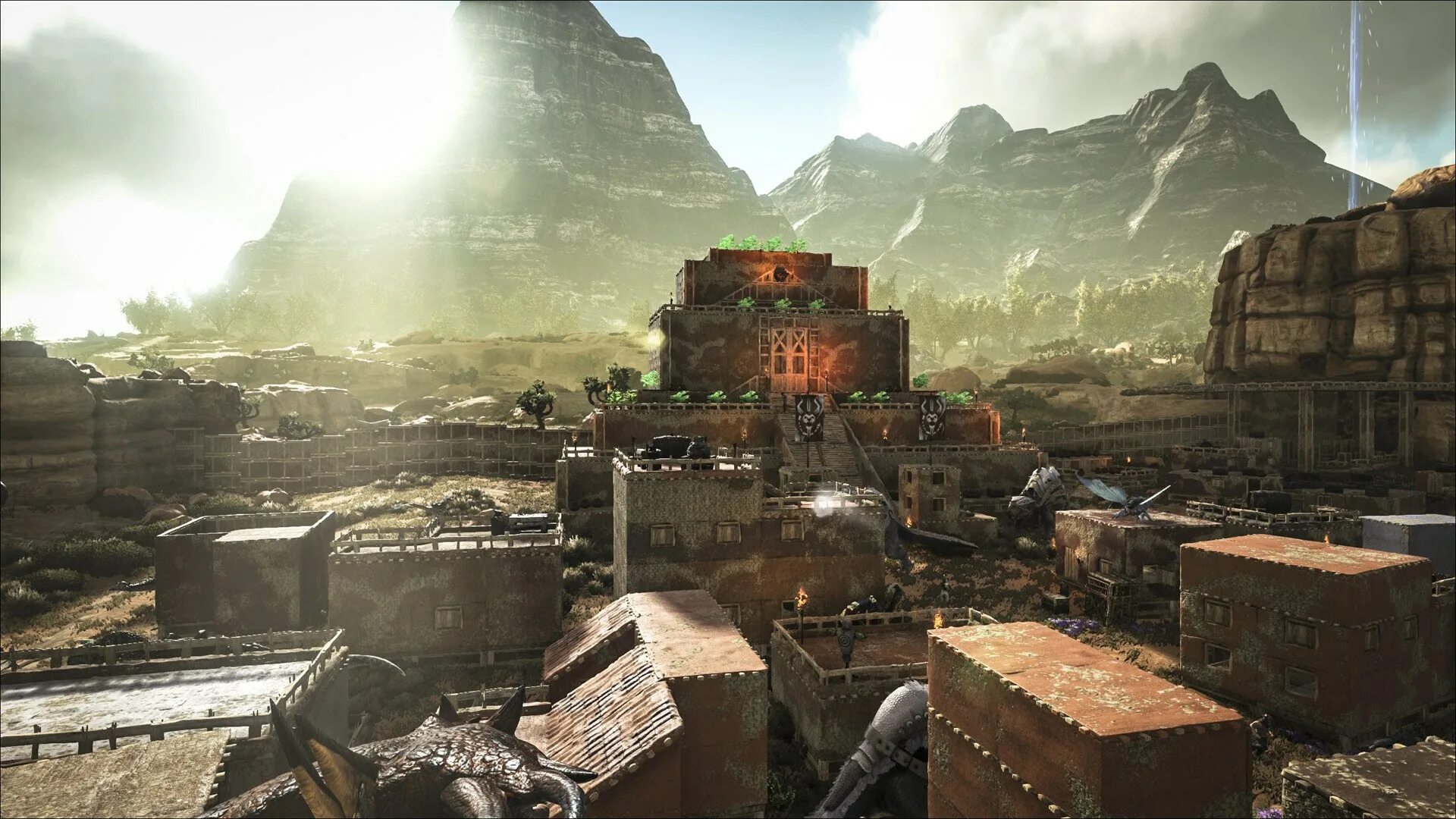 Арк г. Ark survival evolved база. Ark survival evolved extinction. Арк пейзаж рагнарек. Арк г.