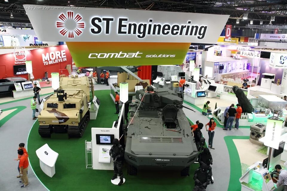 St engineering. Асп инжиниринг выставка. “st engineering land systems ltds” о окмпания. ртс инжиниринг на выставке.