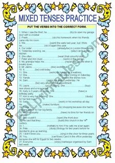 Mixed tenses