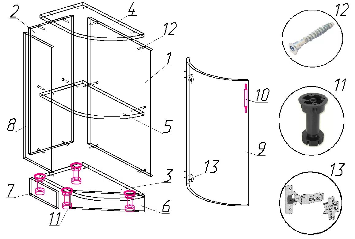 Сборка углового ванной. Схема сборки угол низ 1000х1000х850. Схема сборки углового шкафа кухни. Схема сборки углового стола су1000 ДСВ. Схема сборки верхней крыши колонки zas6201.