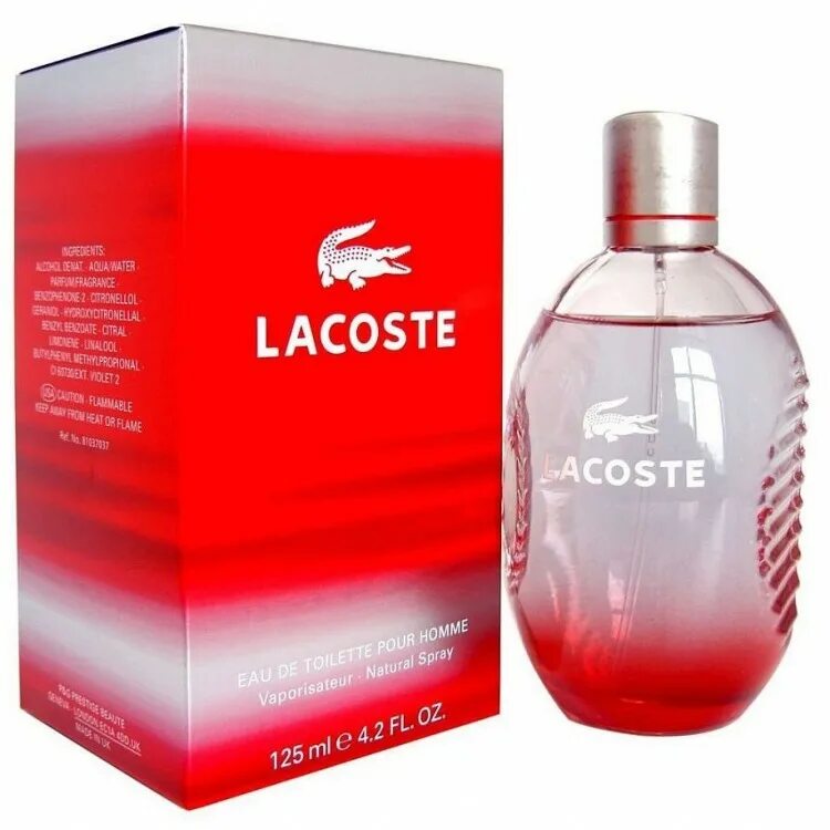 Lacoste Style in Play Red, EDT, 125 ml. Lacoste Style in Play men 125ml EDT Tester. Lacoste Red men 125ml EDT Tester. Lacoste Red Style in Play men 125ml EDT. Туалетная вода м