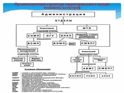 Структура территориального центра