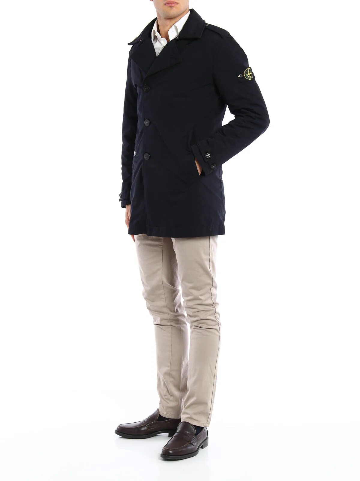 Stone island wool coat navy. Stone coats. Тренч стон исланд. 6715 stone island coat. Stone island david tc.