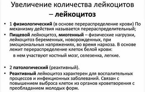 Если много лейкоцитов что это значит. Если много лейкоцитов что это значит
