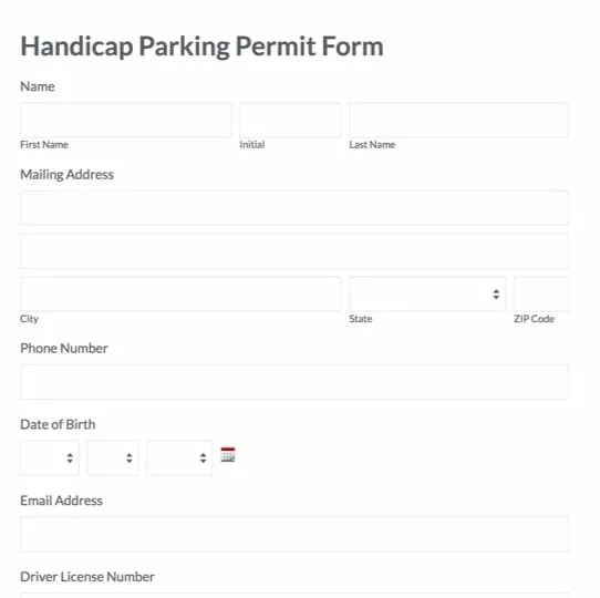 Permission form. Permission form