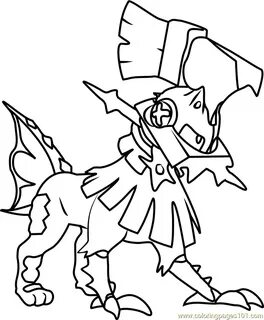 coloring pages of pokemon sun and moon