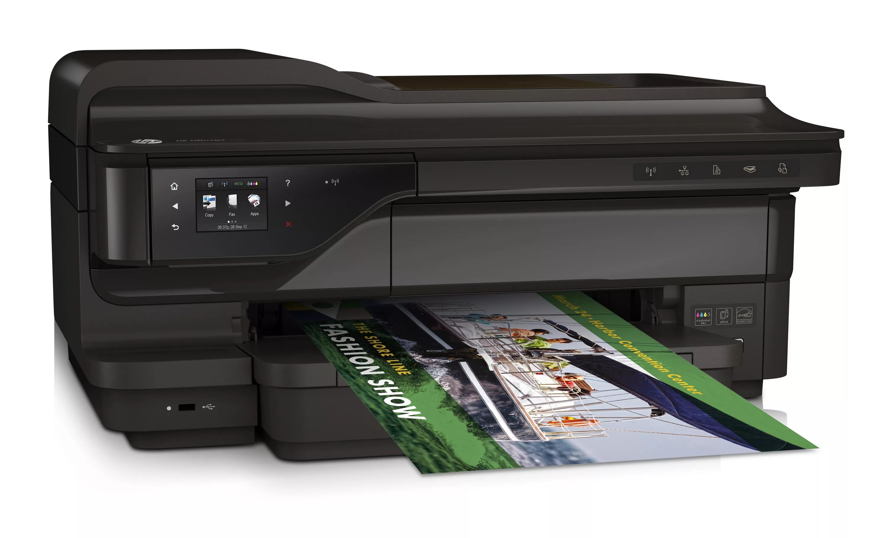 Принтеры а3 струйные цветные купить. Officejet 7612 wide format.