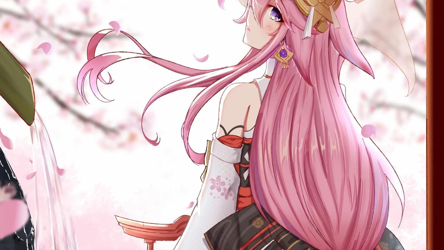 Яэ мику отряды. Ёэмико геншин. Яэ мику отряды. Genshin impact сяо. Сяо геншин импакт арт.