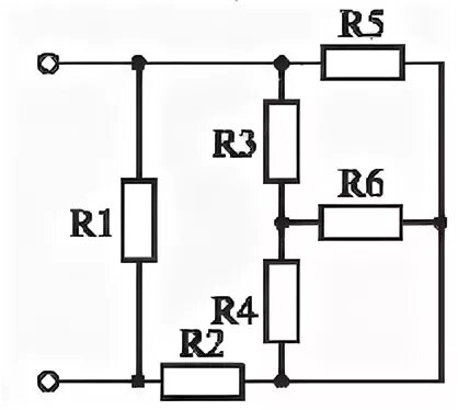 Резисторы r2 r3 r4 соединены