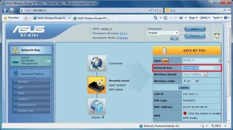 192.168 1.1 asus