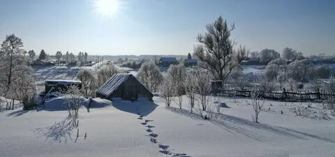 Нея зимой