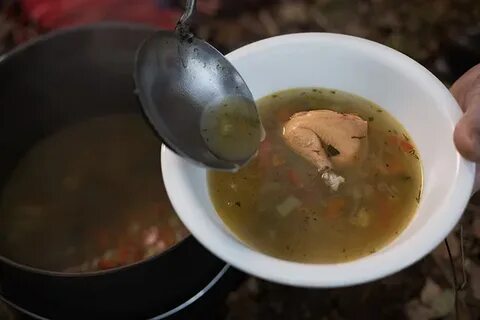 Бульон из куропаток