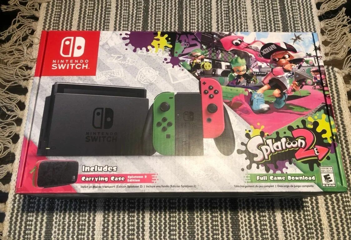 Нинтендо свитч Limited Edition. Splatoon 2 (Nintendo Switch). Нинтендо свитч лимитированная версия. Nintendo Switch Splatoon 2 Edition.