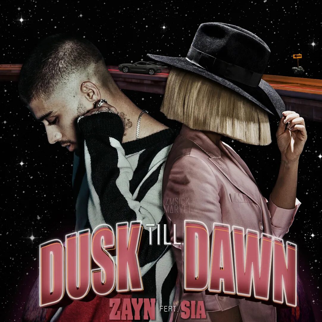 Зейн малик dusk till. Зейн Dusk till Dawn. Dusk till Dawn Зейн Малик. Zayn ft. Sia. Zayn Sia Dusk till Dawn.