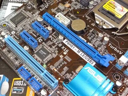 Материнская плата asus p8h61 le