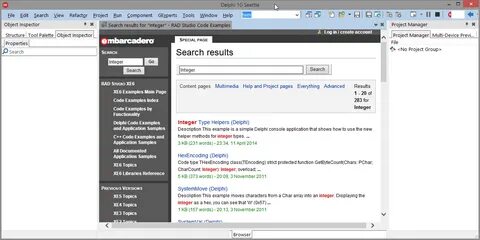 Delphi examples