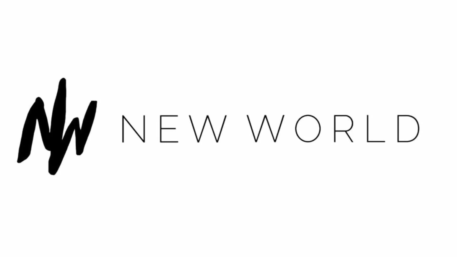 New interactive. New World лого. Логотип New World interactive. Wor(l)d лого. New World Адлин лого.
