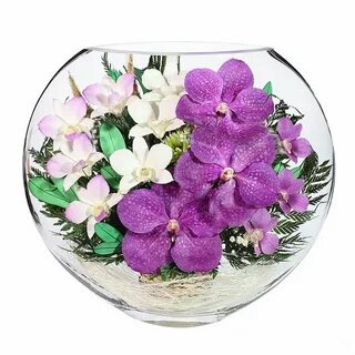 Цветы в стекле
