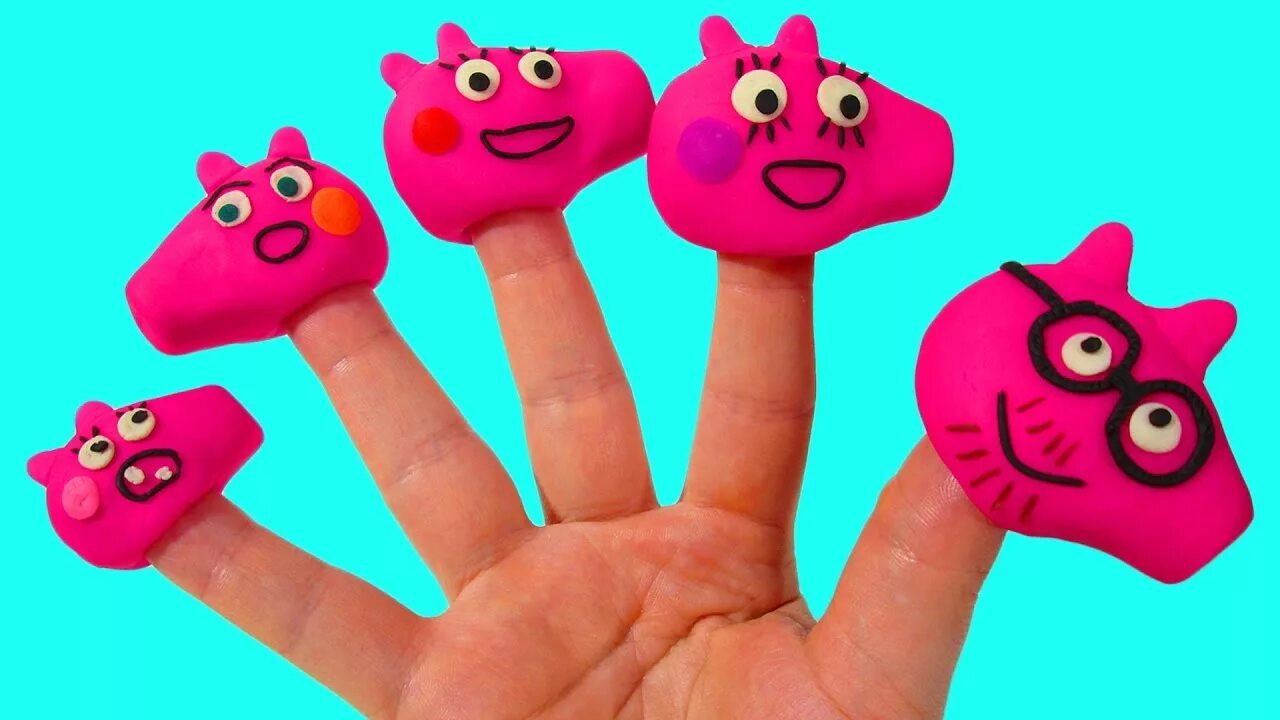 Play Doh Nursery Rhymes фингер Фэмили. Семья пальчиков. Папа пальчик. Папа пальчик ребенок
