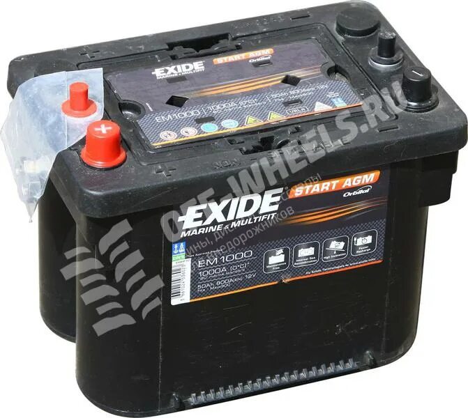 Аккумулятор agm 50. Аккумулятор agm cca 800. exide start agm em1000. exide 750 agm. аккумулятор exide start agm em1000 marine 50 ач 800а.