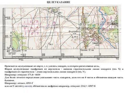 Методы измерения топографических карт