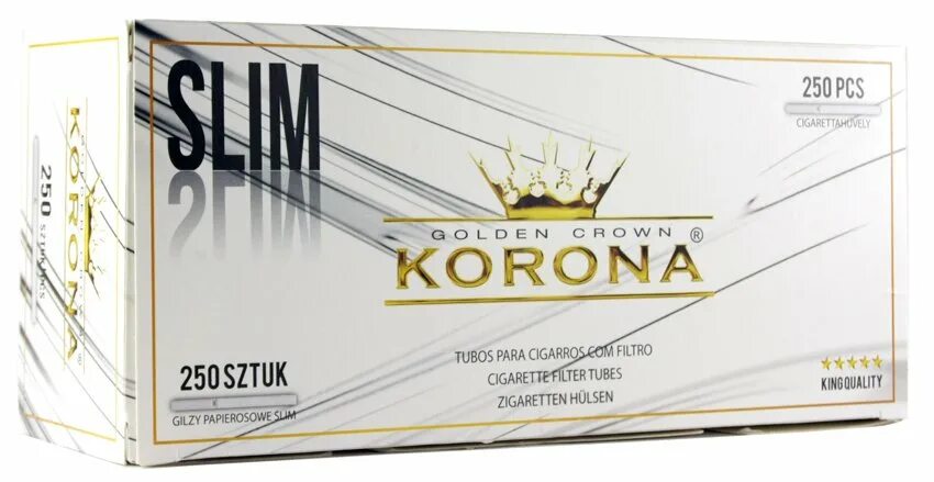 Сигареты 6.5 мм. Гильзы с фильтром Korona Slim White 15мм. Гильзы сигаретные Korona 1000. Гильзы корона слим 1000 шт. Сигаретные гильзы Slim 6.5 мм.