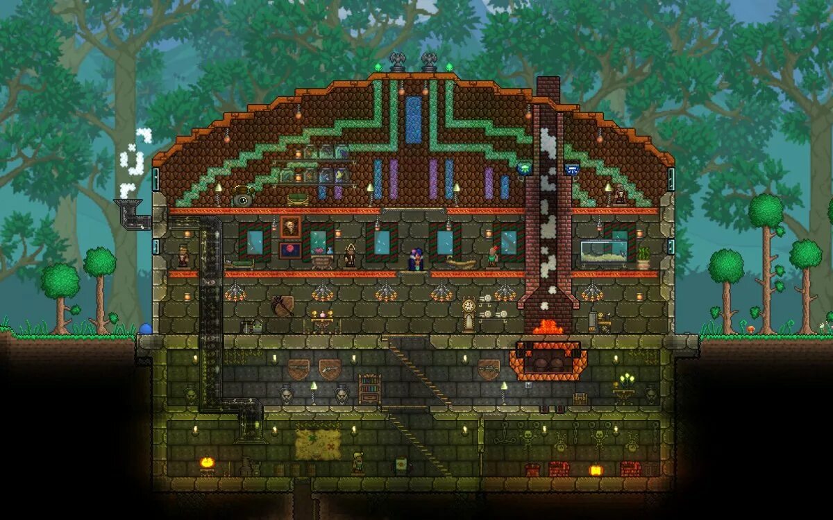 Terraria player