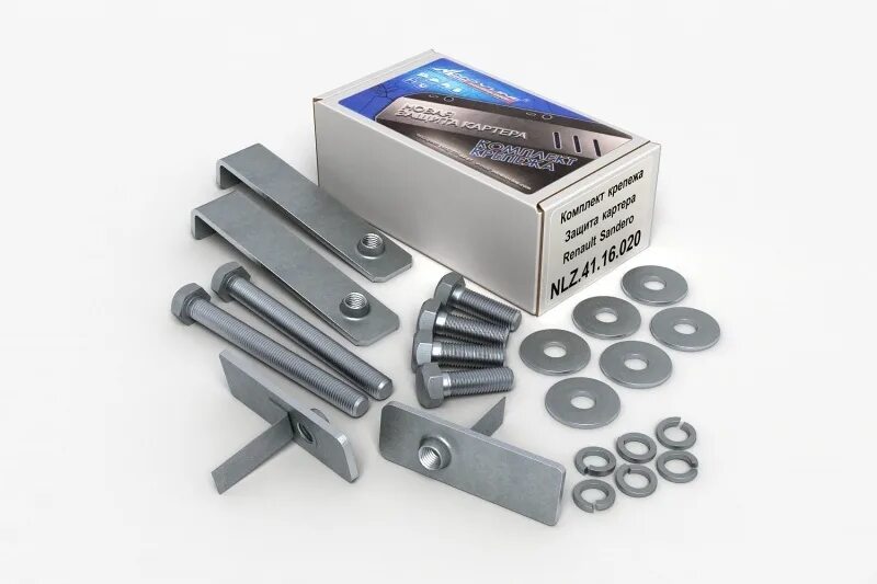 Защита шериф ваз 2107. Комплект крепежа защиты картера nlz. Комплект крепления защиты картера киа рио 3. 8. Крепление защиты двигателя дэу матиз 0.