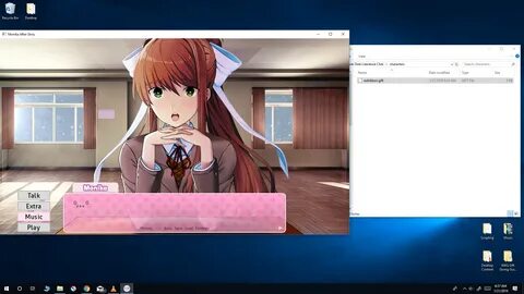 Monika after story gift