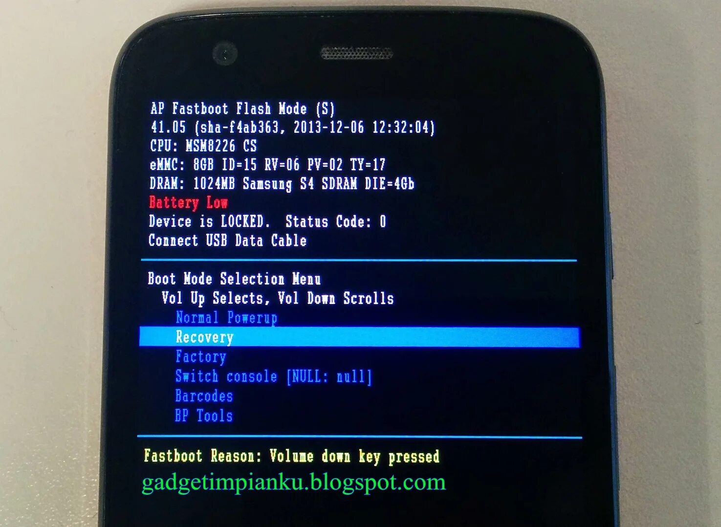 Fastboot flashing