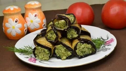 Рецепт закуски из баклажан по грузински