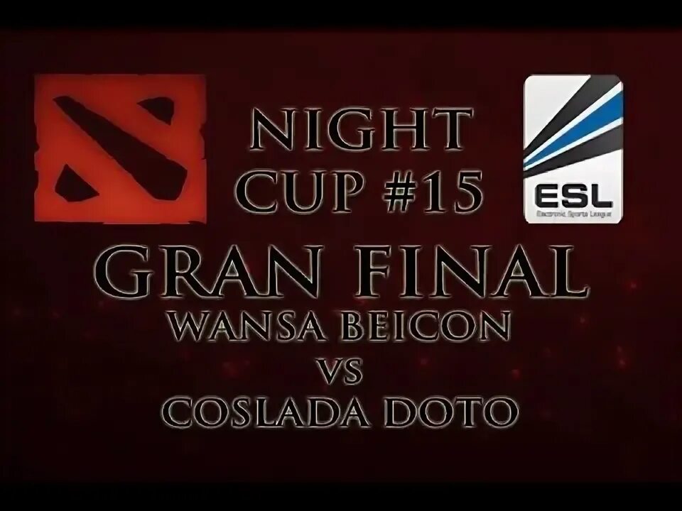 Night cup. ESL Cup. Night Cup Group logo.