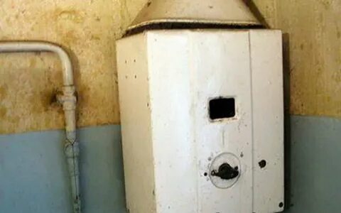 Старая газовая колонка