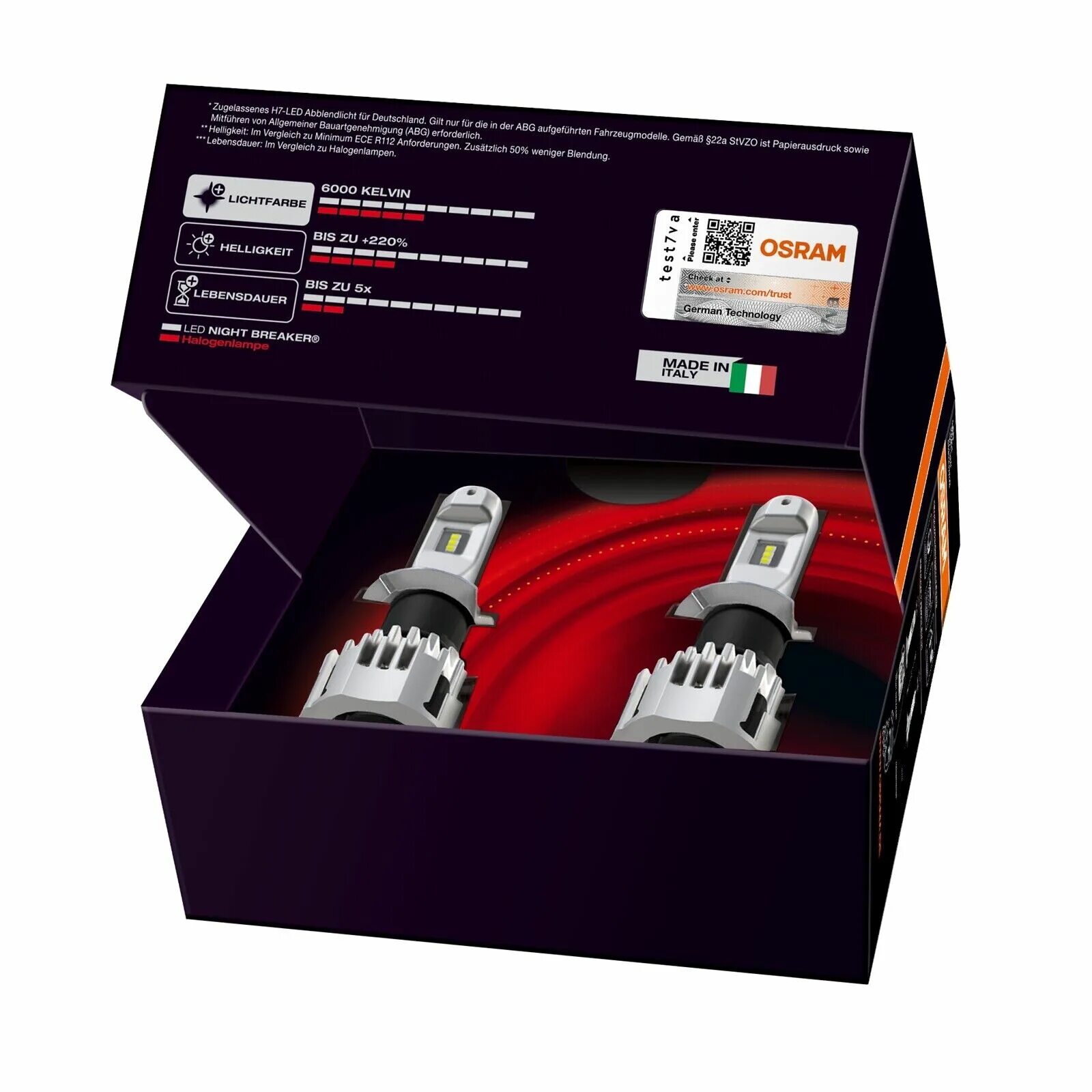 Лампы найт. Светодиодные лампы h7 osram. светодиодные лампы осрам h7. осрам найт брекер h7 лед. лед лампы осрам h7.