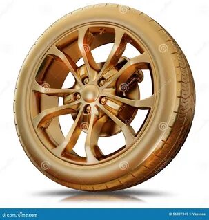 Golden tire