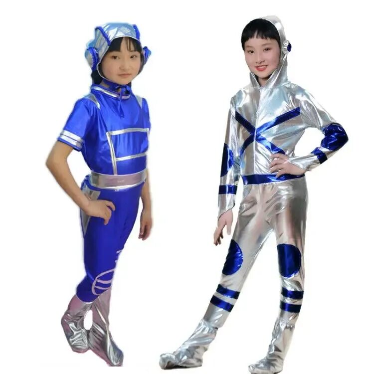 Костюм космонавта для девочки. Космический костюм. Детский космический костюм. Костюм Космонавта для детей. Робот костюм для ребенка.