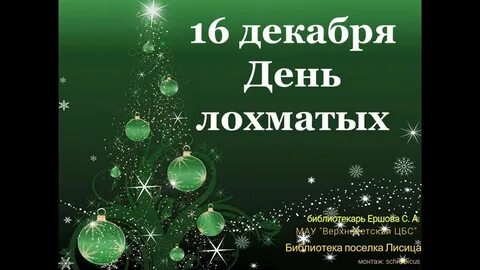 День лохматых 16 декабря картинки