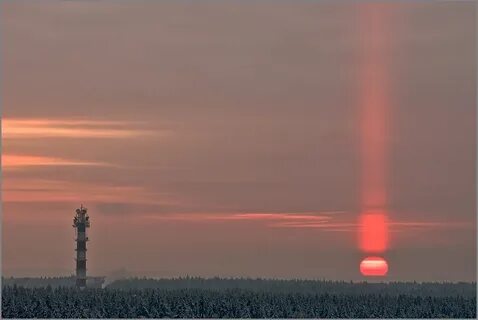 Воздух красный луч