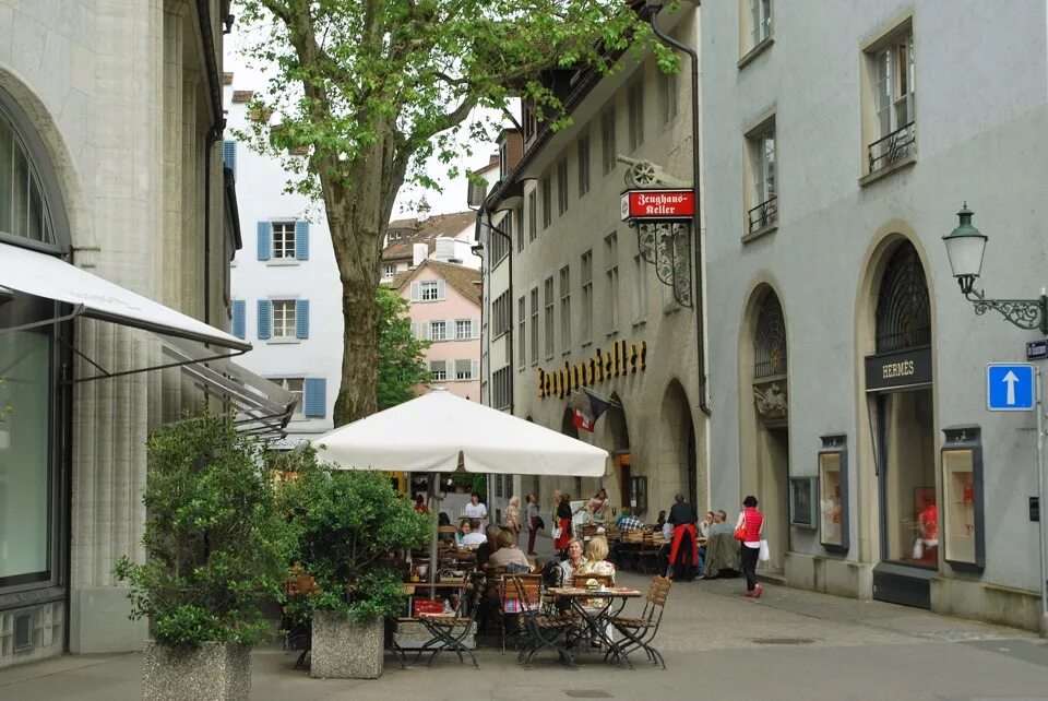 Цюрих Bahnhofstrasse. Банхофштрассе в Цюрихе. Швейцария Цюрих улицы. Швейцария Цюрих летом улица кафе.