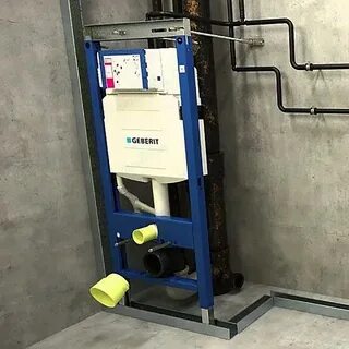 Установка инсталляции унитаза