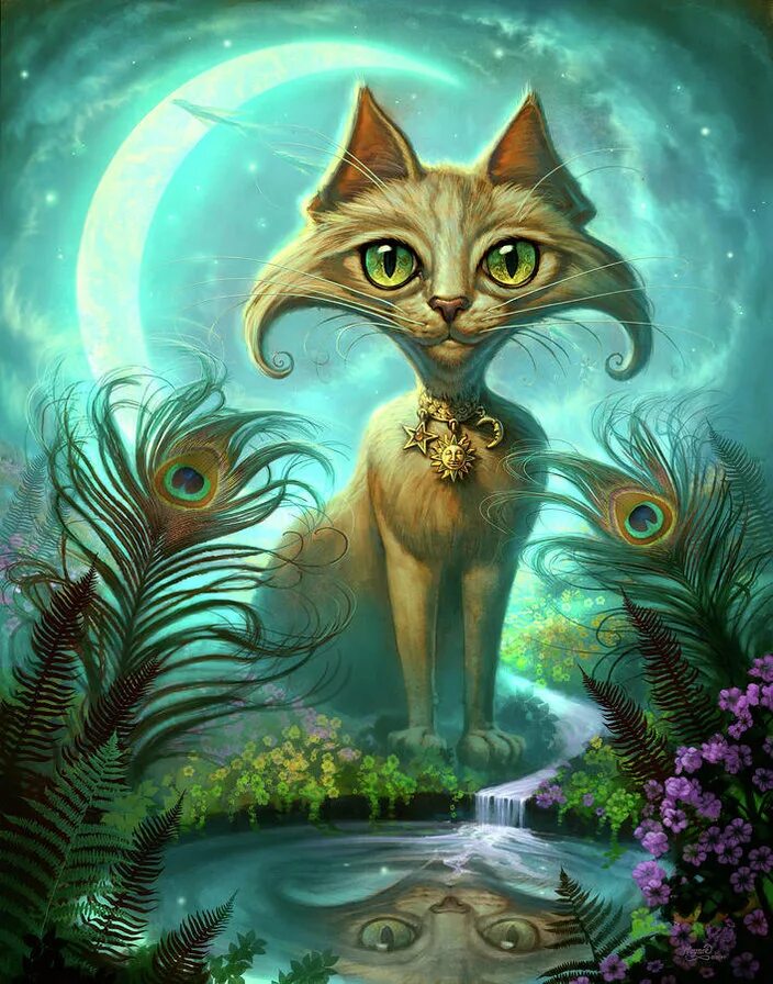 Кошка аристократка. Сказочная кошка. Художник debbie cook кошки. Сказочный кот. Кот ученый.